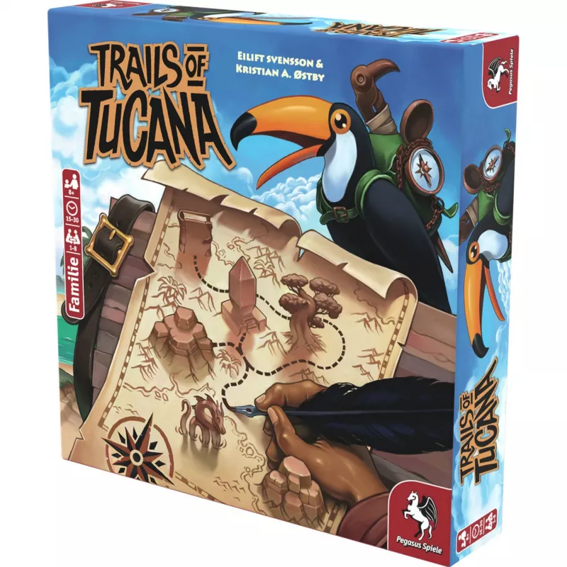 Trails of Tucana - Flip & Write Board Game