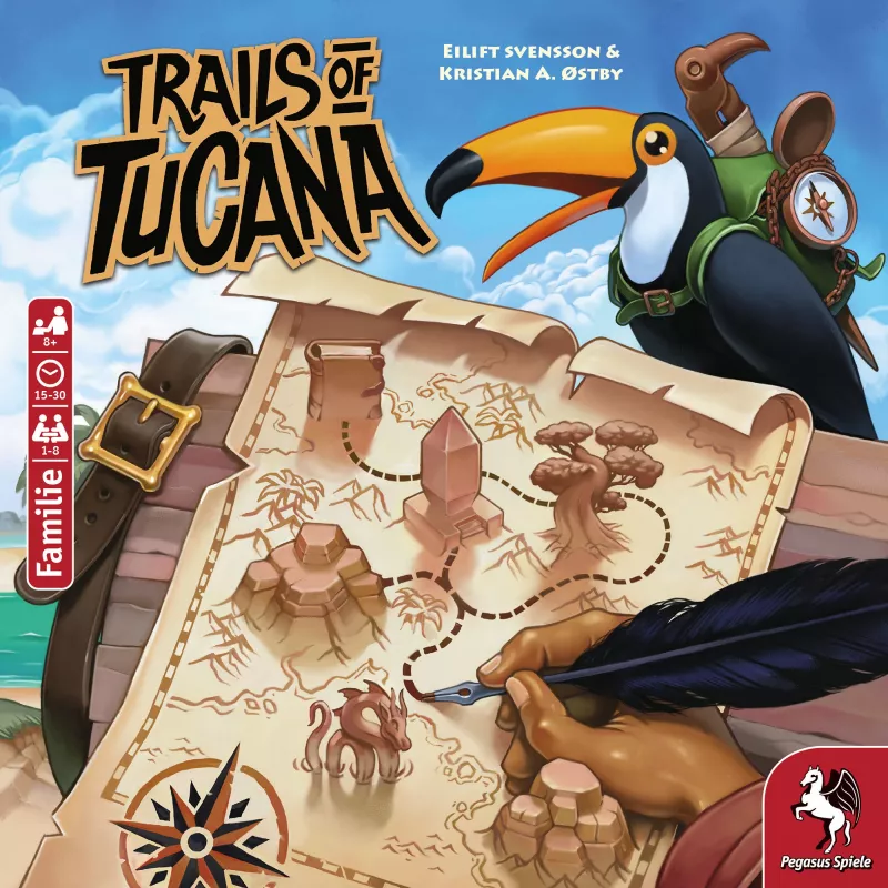 Trails of Tucana - Flip & Write Board Game
