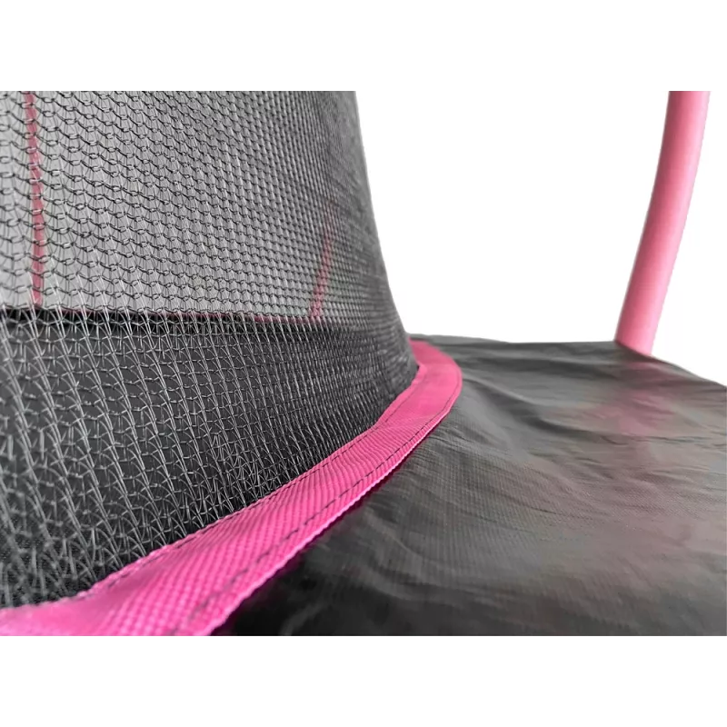 Trampolina LEAN Sport Max 14ft Black-Pink