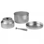 Trangia Camping Set 628 - 27 Series Small Cookset with Spirit Burner, 2 Pots 1.0L, Hardanodized Aluminum