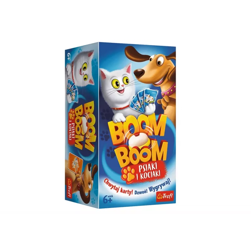 TREFL GRY Boom Boom Dogs and Kittens Skill Game