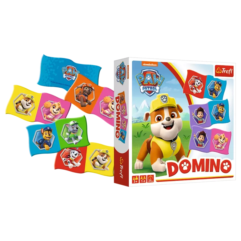 TREFL GRY Domino Paw Patrol – Educational Game for Children