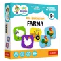 TREFL GRY Educational Game Farm ABC for Toddlers Treflik Family Trefl 02909