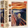 TREFL Puzzle 200 Wooden Puzzle - Scream - Trefl 20252