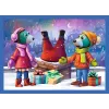 TREFL PUZZLE 4-in-1 Puzzle – It's Snowing at the Trefliks' – Trefl 34657