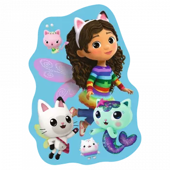 TREFL Puzzle - 50 Piece Wooden Contour Puzzle - Gabby's Dollhouse Trefl 20260