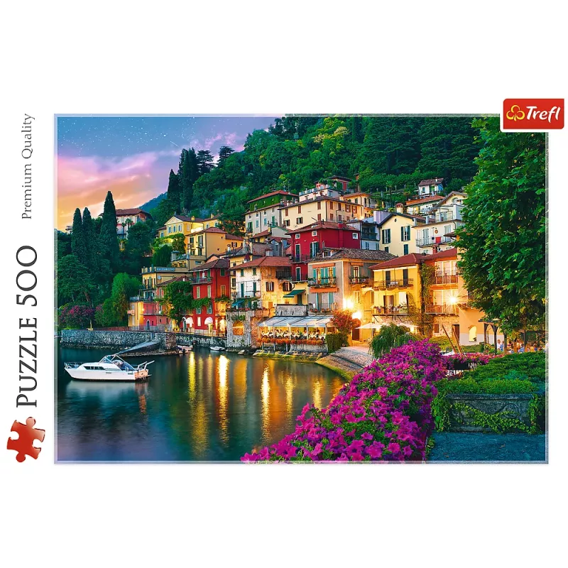 TREFL PUZZLE 500 piece puzzle Lake Como, Italy Trefl 37290