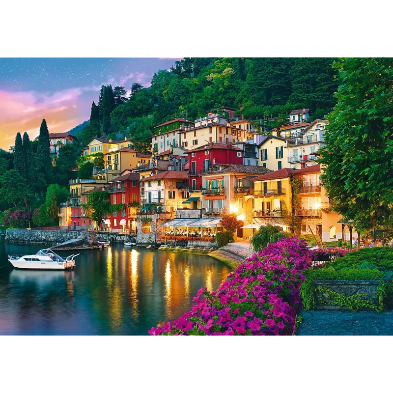 TREFL PUZZLE 500 piece puzzle Lake Como, Italy Trefl 37290