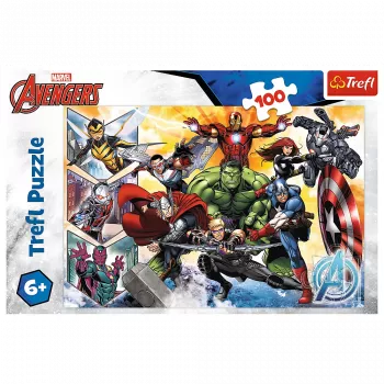 TREFL PUZZLE Puzzle - 100 - Avengers Power Trefl 16431
