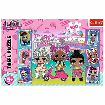 TREFL PUZZLE Puzzle - 100 - LOL Dolls Photos Trefl 16443