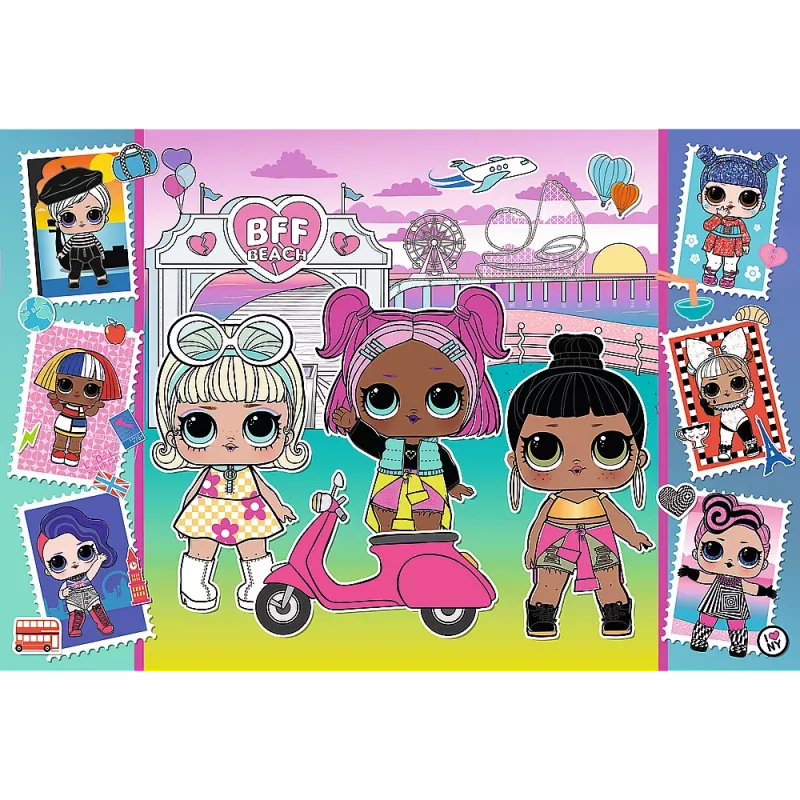 TREFL PUZZLE Puzzle - 100 - LOL Dolls Photos Trefl 16443