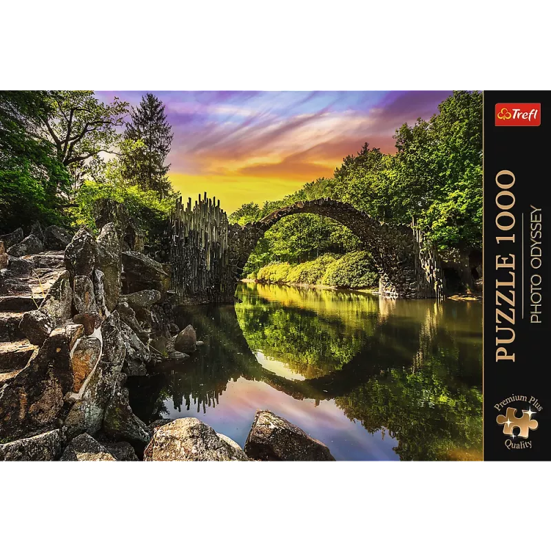 TREFL PUZZLE Puzzle – 1000 Premium Plus Rakotzbrücke in Kromlau, Germany Trefl 10811