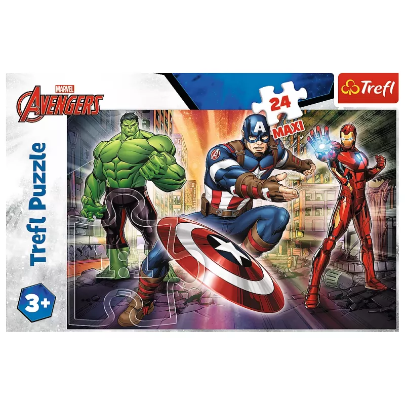 TREFL PUZZLE Puzzle - 24 Maxi - In the World of Avengers