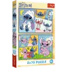 TREFL PUZZLE Puzzle 2x70 There's no boredom with Stitch Disney Lilo Stitch Trefl 34444