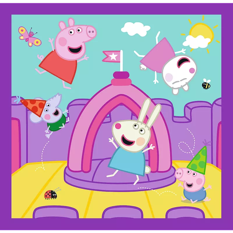 TREFL PUZZLE Puzzle - 3 in 1 - Peppa Pig's Habits Trefl 34893