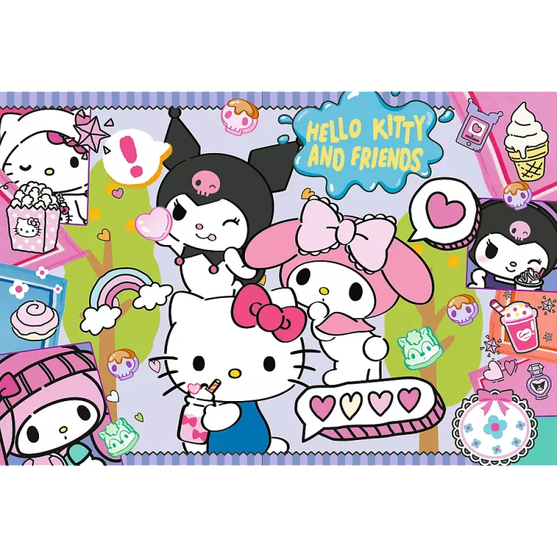 TREFL PUZZLE Puzzle 300 - Crazy Trio - Hello Kitty
