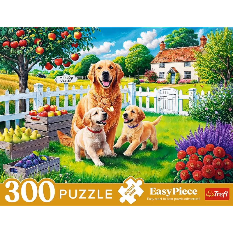 TREFL PUZZLE Puzzle - 300 EasyPiece - Dogs in the Country Trefl 23101