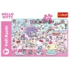 TREFL PUZZLE Puzzle – 300 Pieces – Discover the World of Hello Kitty – Hello Kitty Trefl 23031