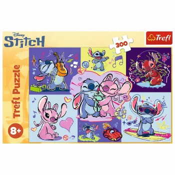 TREFL PUZZLE Puzzle – 300 Pieces – Spirited Stitch – Disney Lilo and Stitch Trefl 23033