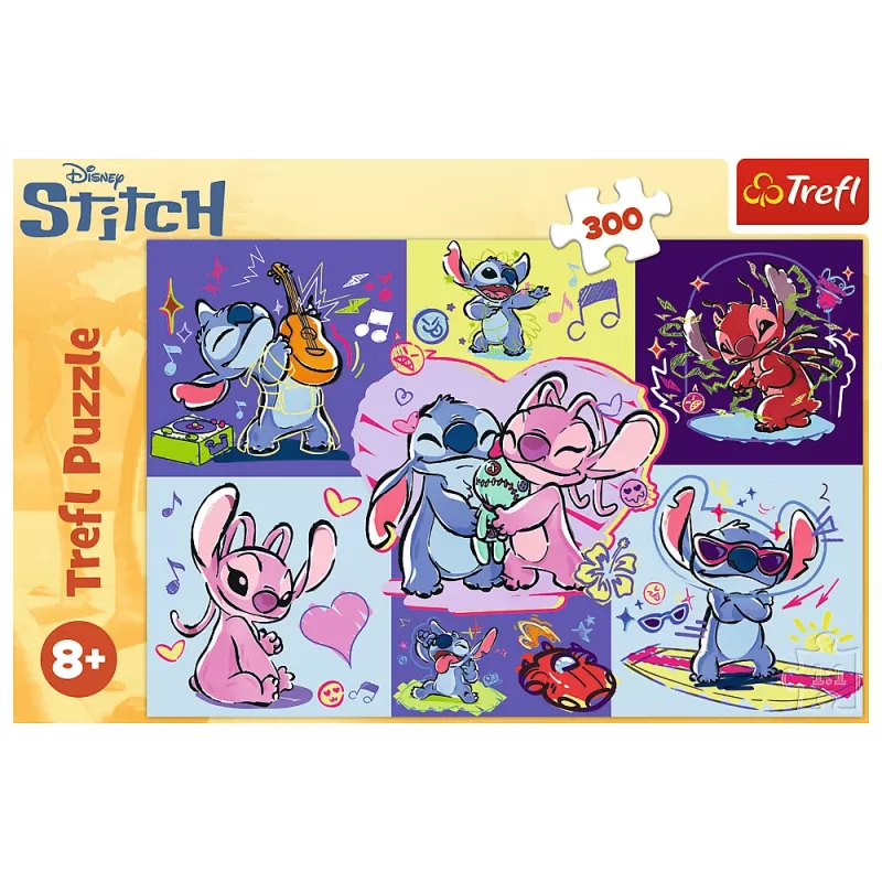 TREFL PUZZLE Puzzle – 300 Pieces – Spirited Stitch – Disney Lilo and Stitch Trefl 23033