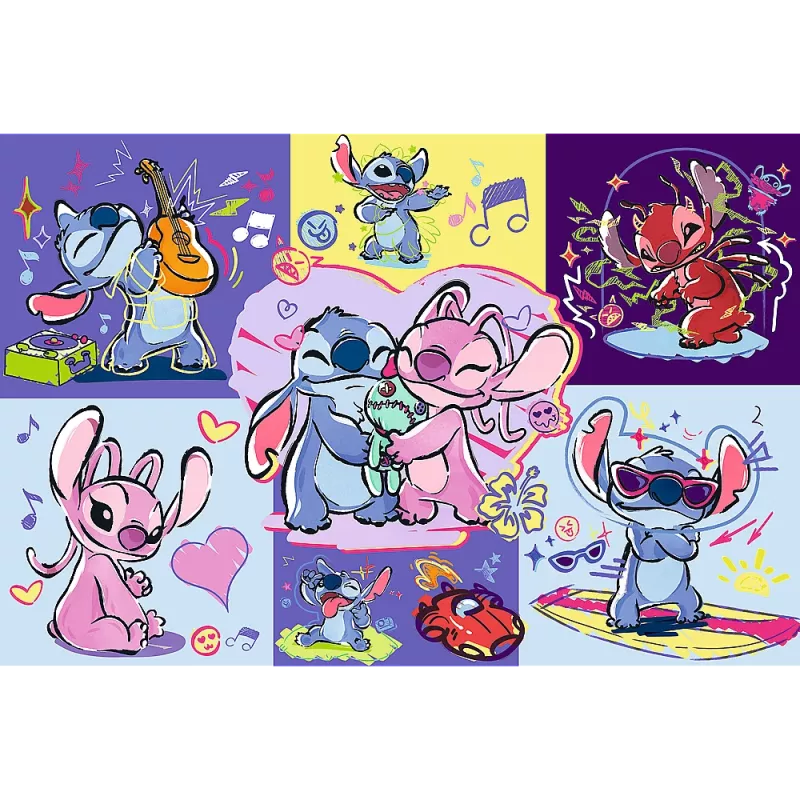TREFL PUZZLE Puzzle – 300 Pieces – Spirited Stitch – Disney Lilo and Stitch Trefl 23033