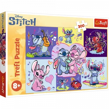 TREFL PUZZLE Puzzle – 300 Pieces – Spirited Stitch – Disney Lilo and Stitch Trefl 23033
