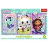 TREFL PUZZLE Puzzle 3x50 - Meet Gabby and the Gabbys Dollhouse Trefl 34876