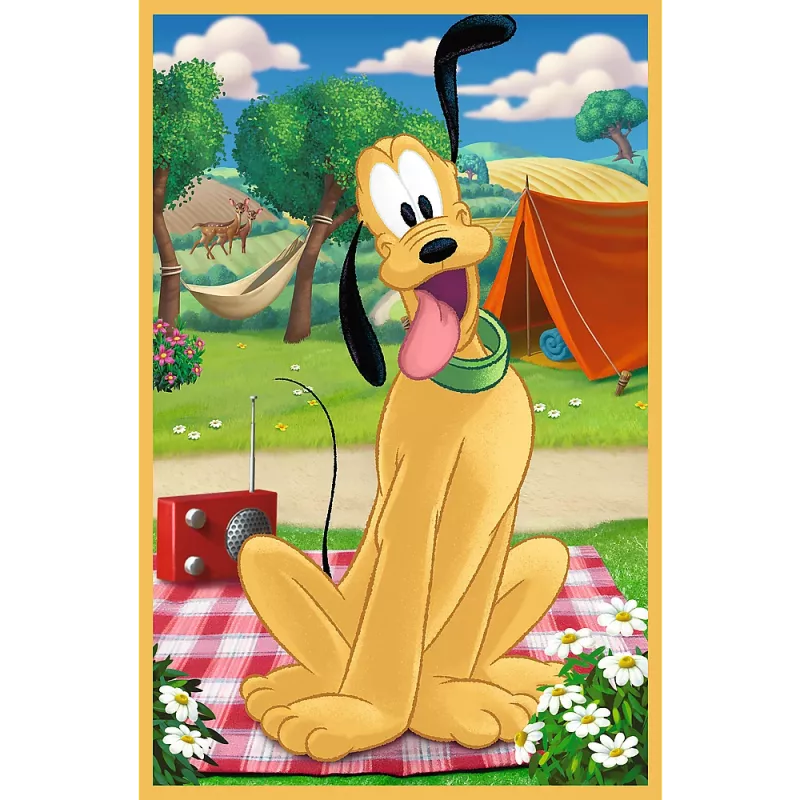 TREFL PUZZLE Puzzle - 3x50 - Mice on vacation Disney Trefl 34881