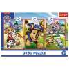 TREFL PUZZLE Puzzle - 3x80 - Dog Pack Paw Patrol Trefl 34886