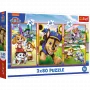 TREFL PUZZLE Puzzle - 3x80 - Dog Pack Paw Patrol Trefl 34886