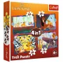 TREFL PUZZLE Puzzle - 4 in 1 - Brave Lion King / Disney Lion King Trefl 34653