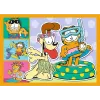 TREFL PUZZLE Puzzle 4-in-1 – Garfield Loves Lasagna – Trefl 34673