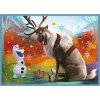 TREFL PUZZLE Puzzle - 4in1 (12, 15, 20, 24) - The Amazing World of Frozen - Trefl 34381