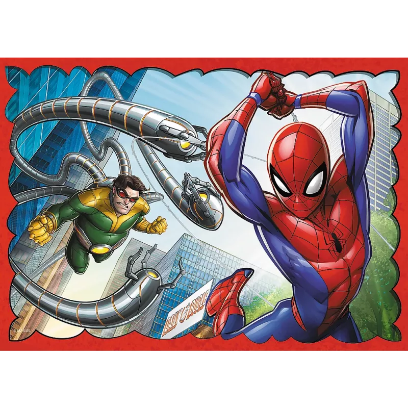 TREFL PUZZLE Puzzle - 4in1 - Heroic Spider-Man Trefl 34384