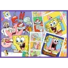 TREFL PUZZLE Puzzle - 4x250 - SpongeBob's Crazy World Trefl 13342