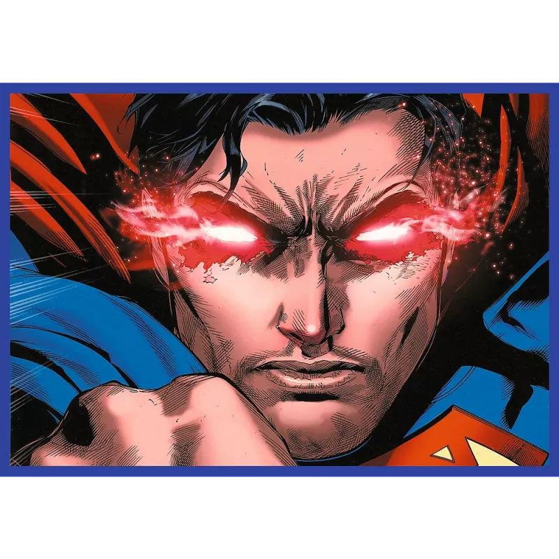 TREFL PUZZLE Puzzle - 4x250 - Superman's Courage - Warner Superman Trefl 13340