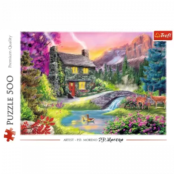 TREFL PUZZLE Puzzle – 500 pcs – Mountain Idyll Trefl 37325