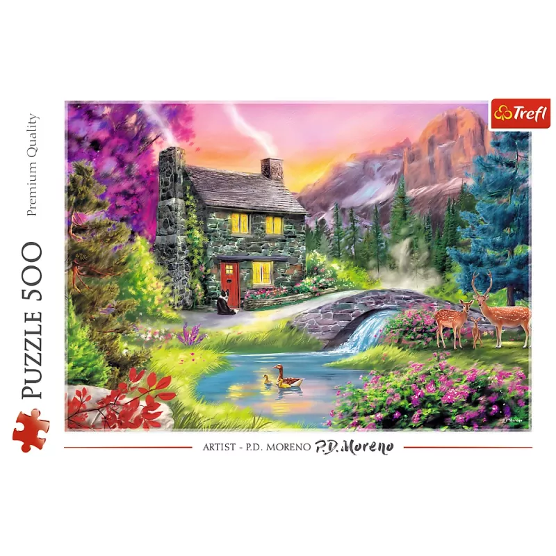 TREFL PUZZLE Puzzle – 500 pcs – Mountain Idyll Trefl 37325