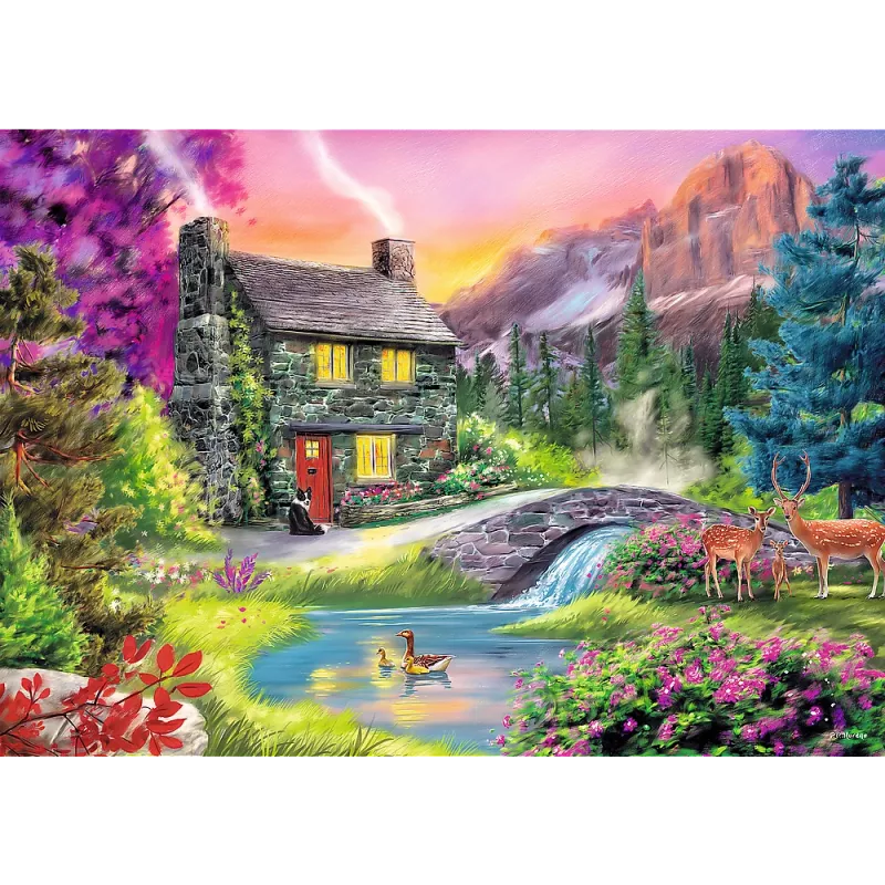 TREFL PUZZLE Puzzle – 500 pcs – Mountain Idyll Trefl 37325