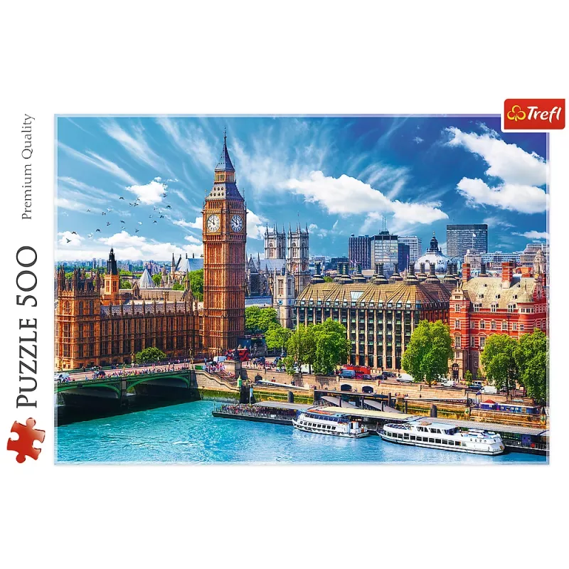 TREFL PUZZLE Puzzle 500 pcs. Sunny London - Trefl 37329