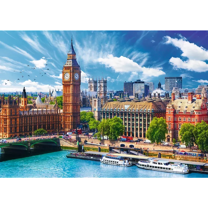 TREFL PUZZLE Puzzle 500 pcs. Sunny London - Trefl 37329