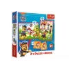 TREFL PUZZLE Puzzle + Memos 2in1 Paw Patrol Dog Team in Action