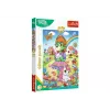 TREFL PUZZLE Puzzle with Glitter Treflik Family 100 pcs. Glitter Trefliki Trefl 14833