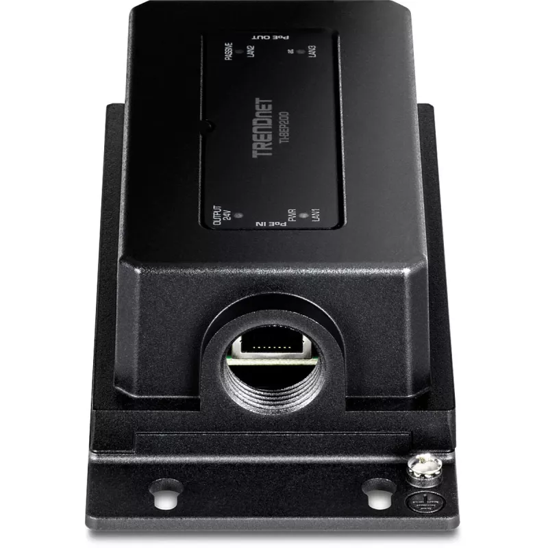 TRENDnet 2-Port Gigabit Industrial Active/Passive PoE+ Extender