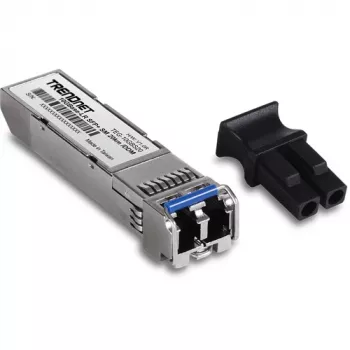 TRENDnet TEG-10GBS20 10G SFP+ Transceiver Module, 10GBASE-SR, 850nm, LC Duplex, MMF, up to 400m