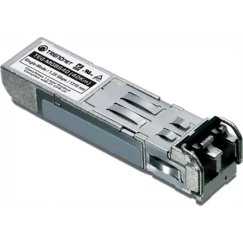 TRENDnet TEG-MGBS40 1000Base-LX SFP Transceiver Module, LC Duplex, 40km, 1310nm, Single-Mode
