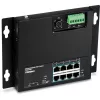 TRENDnet TI-PG102F Industrial 8-Port Gigabit PoE+ Switch (240W, DIN-Rail, IP30, Fanless)