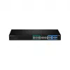 TRENDnet TPE-204US 20-Port Gigabit Web Smart UPoE Switch, 370W PoE Budget, 8 UPoE Ports, 19 inch Rackmount