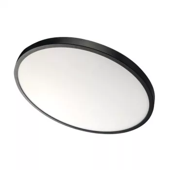 Trent 48W LED Ceiling Lamp, 4320lm, 4000K Cool White, Black