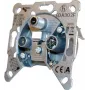 TRIAX EDA302F 3-Way Antenna End Socket, 2 dB Attenuation, TV/Radio/SAT, Flush-Mount, Die-Cast Metal 306121